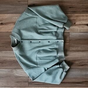 Zara Cropped Bomber Jacket
